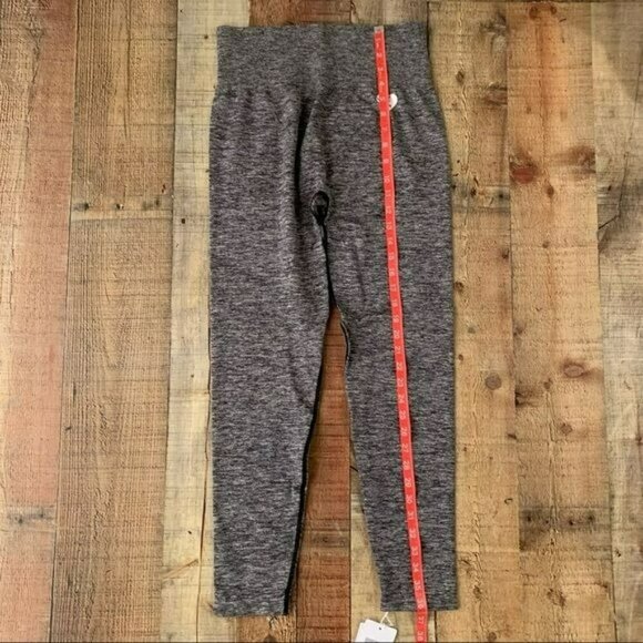 Women’s best move high waisted seamless leggings gray marbled - Picture 7 of 7